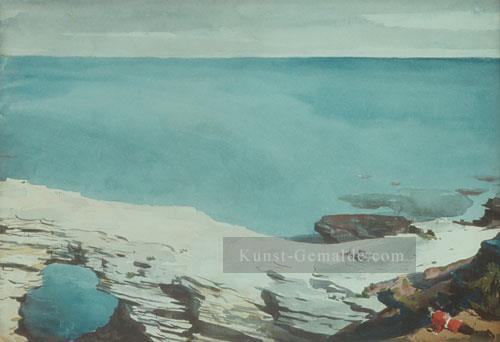 Natural Bridge Bermuda Realismus Marinemaler Winslow Homer Ölgemälde